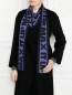 Трикотажный шарф с узором Max&Co  –  МодельВерхНиз