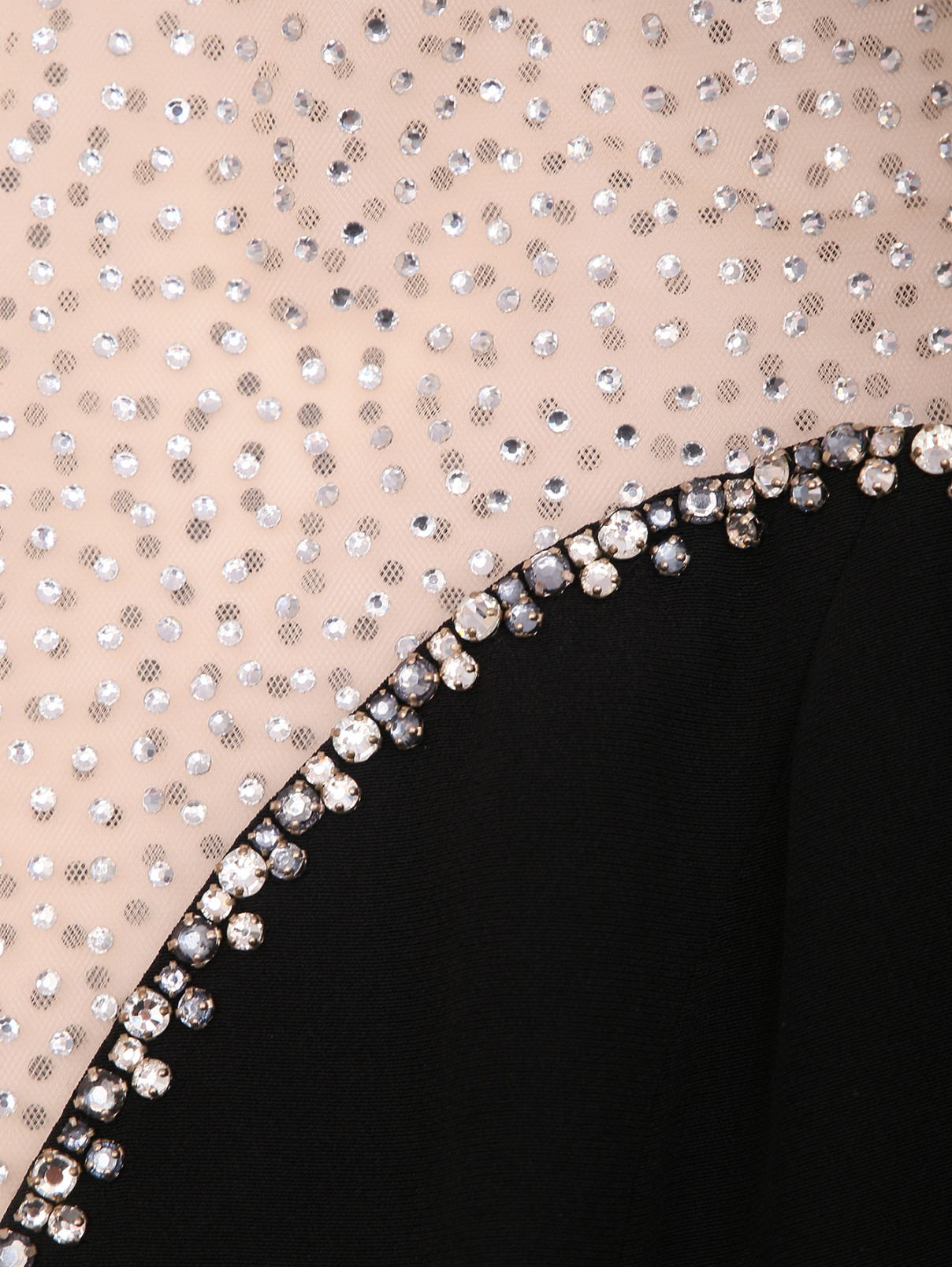 Платье, декорированное кристаллами Jenny Packham  –  Деталь1  – Цвет:  Черный