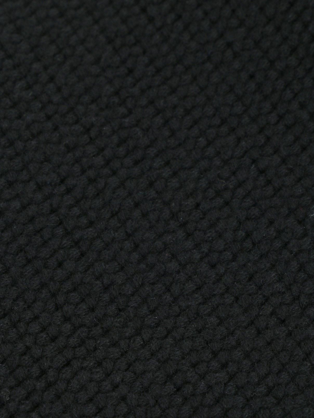 Пончо из кашемира крупной вязки Uniforms for the dedicated – Деталь1 – Цвет: Черный