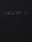 Поло из хлопка с коротким рукавом Lagerfeld  –  Деталь1