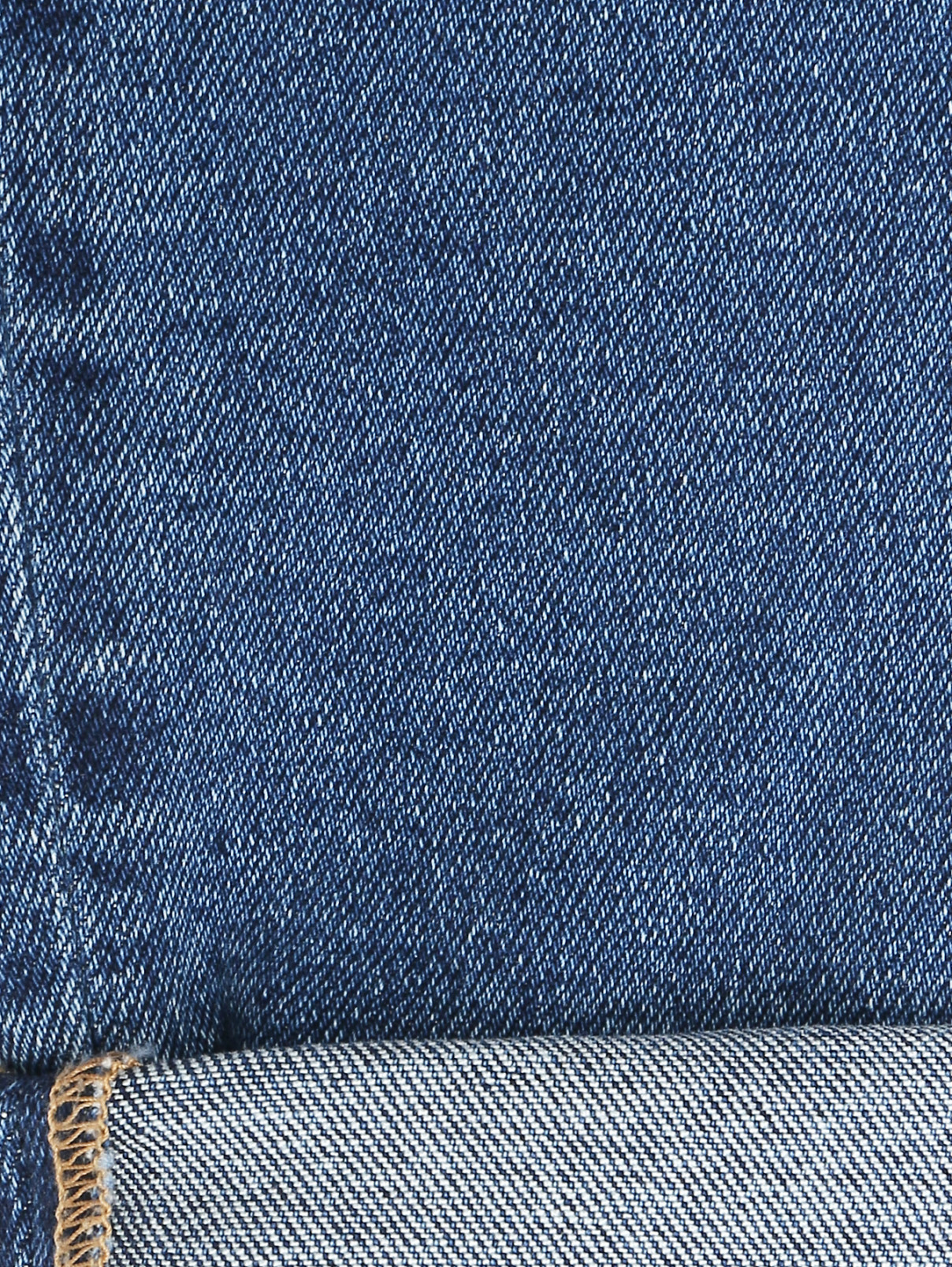 Джинсы из смешанного хлопка Calvin Klein Jeans  –  Деталь2  – Цвет:  Синий
