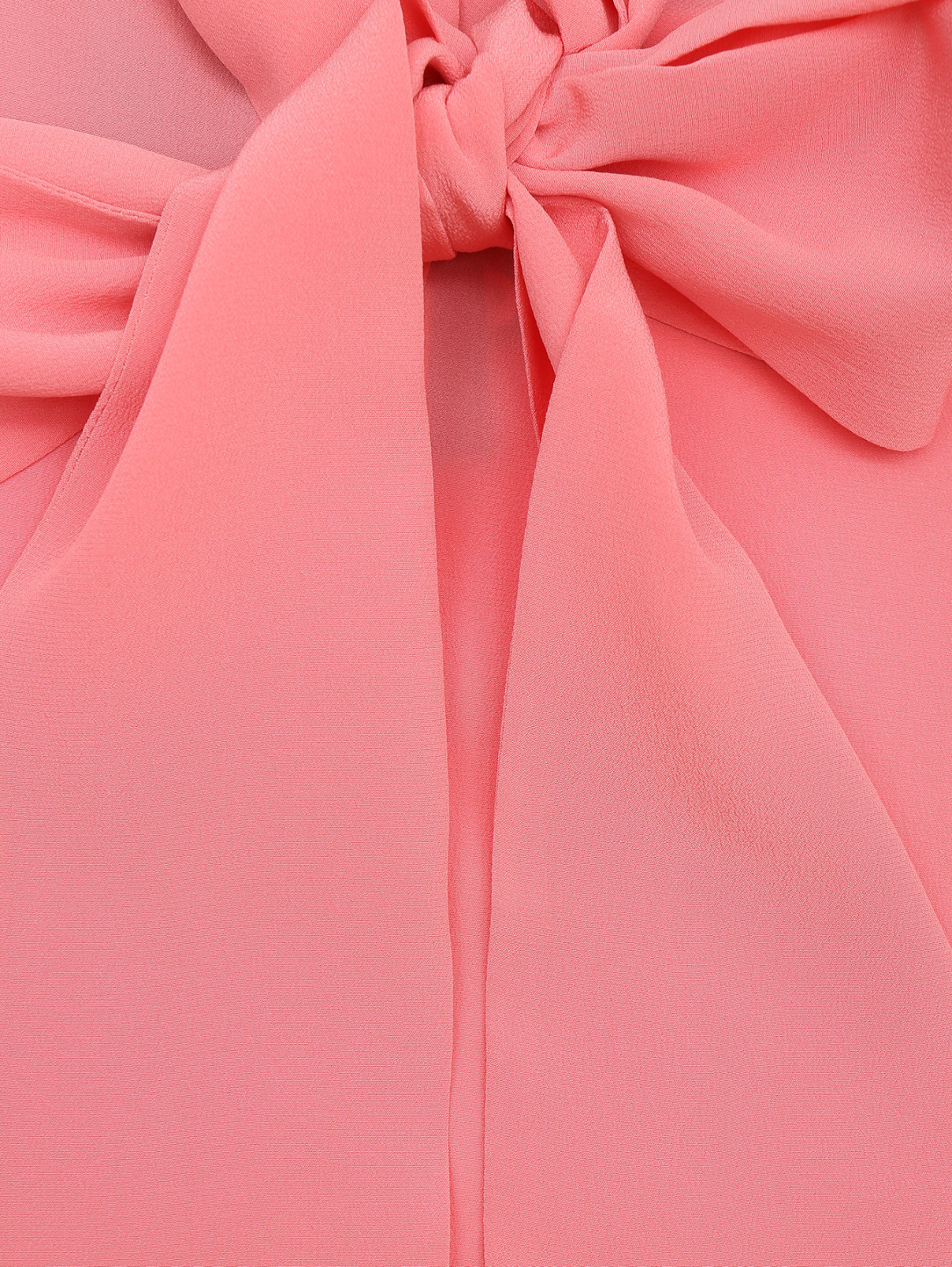 Блуза из шелка однотонная Aspesi  –  Деталь  – Цвет:  Розовый