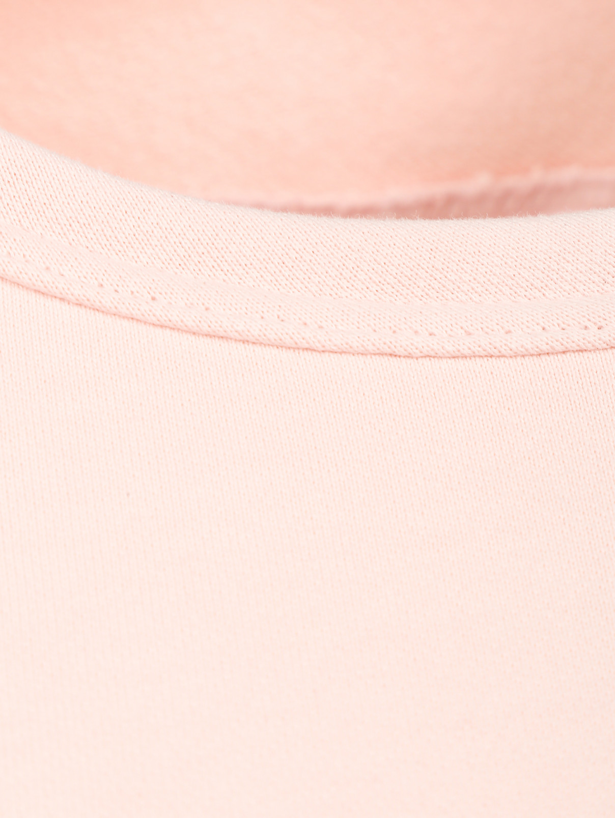 Свитшот из хлопка с круглым вырезом Strenesse  –  Деталь  – Цвет:  Розовый