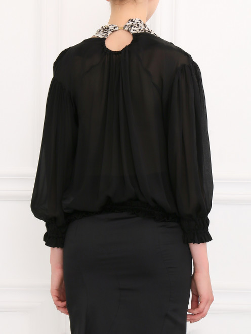 Блуза из шелка  - Модель Верх-Низ1