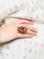 Кольцо с полудрагоценными камнями Dueci Bijoux  –  МодельОбщийВид