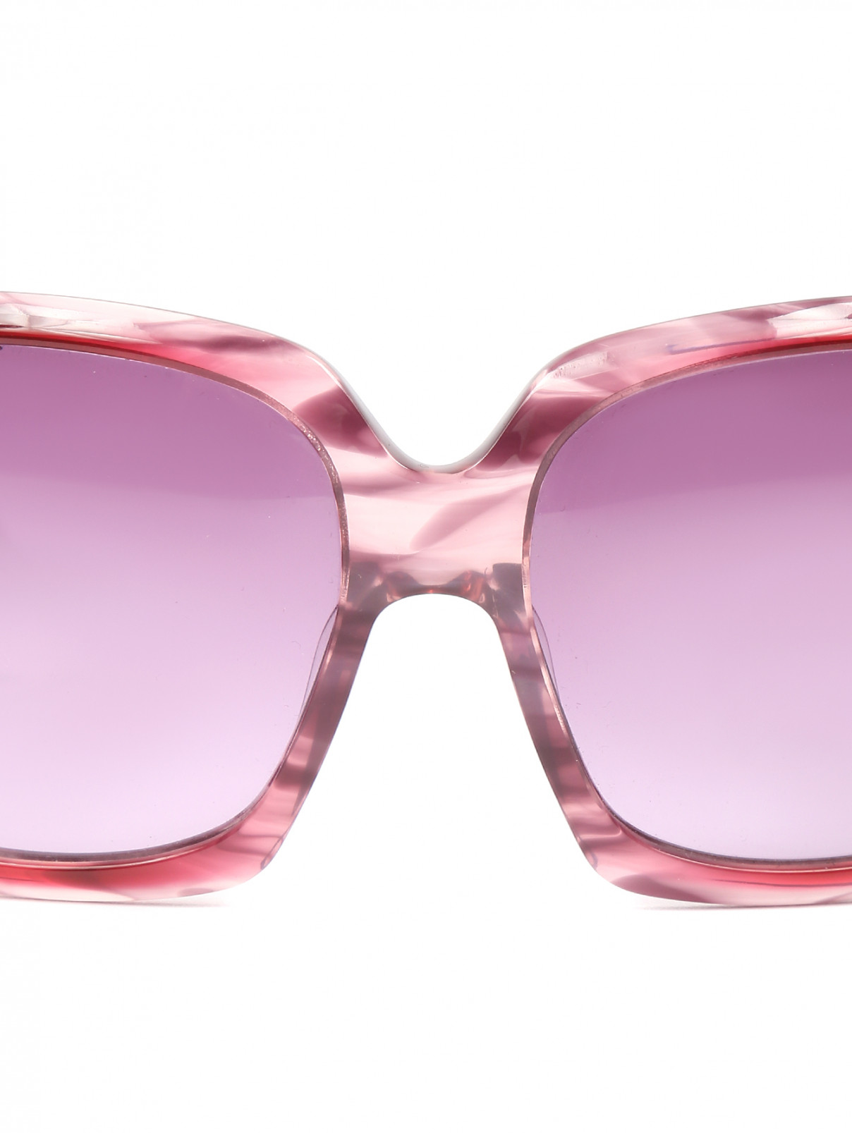 Солнцезащитные очки из пластика с узором Iceberg  –  Деталь1  – Цвет:  Фиолетовый