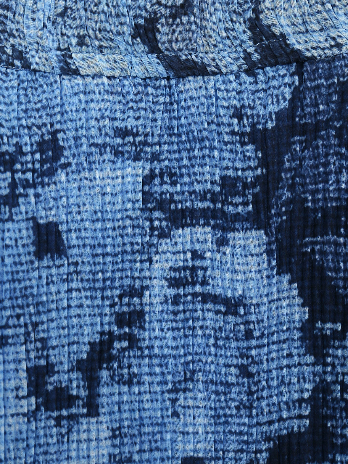 Юбка-миди с узором Ganni  –  Деталь  – Цвет:  Синий