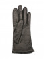 Перчатки из кожи с логотипом Moschino  –  Обтравка1