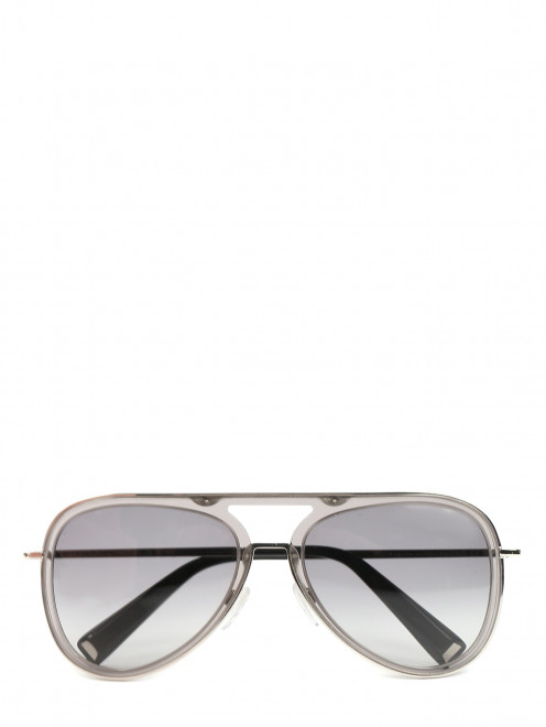 Солнцезащитные очки в оправе из пластика и металла Max Mara - Общий вид