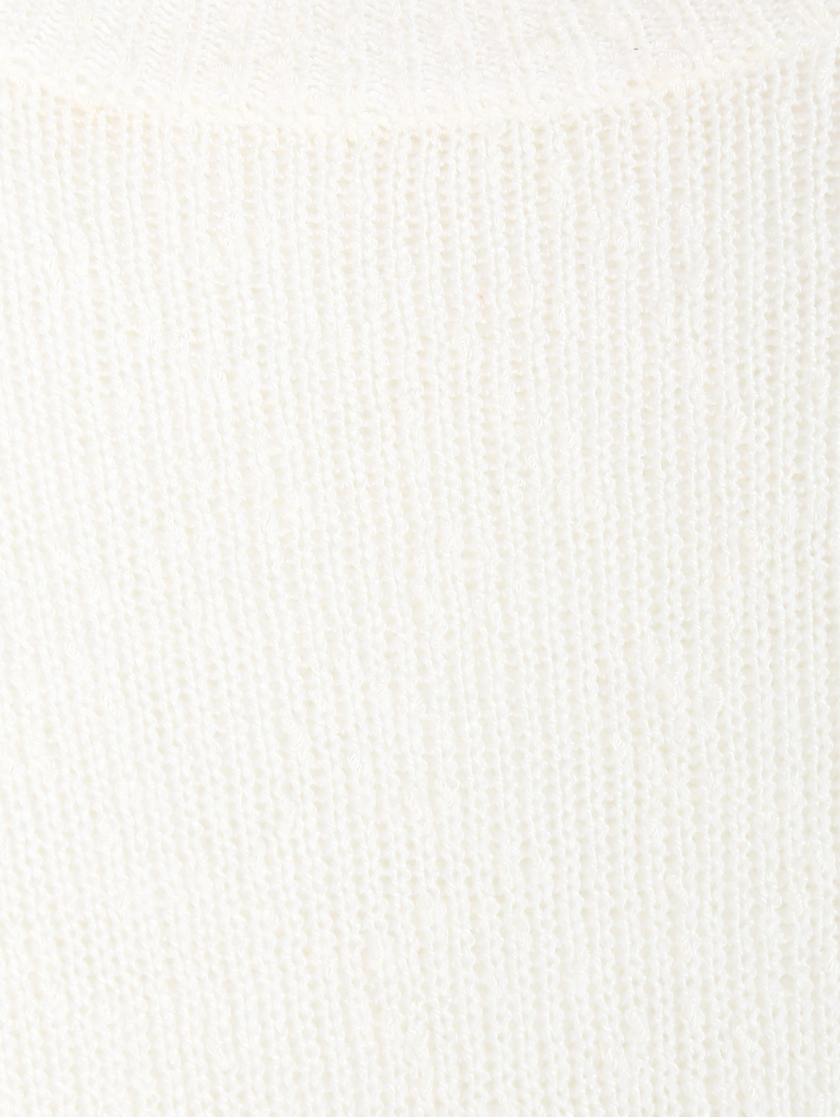 Джемпер из фактурной ткани асимметричного кроя The Fifth Label  –  Деталь1  – Цвет:  Белый