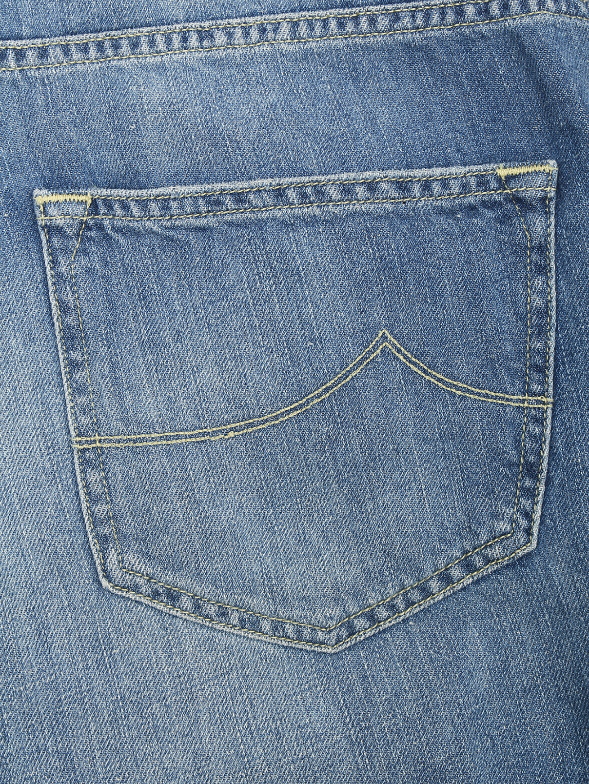 Шорты джинсовые с вышивкой Jacob Cohen  –  Деталь  – Цвет:  Синий