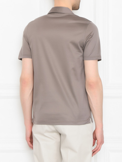 Рубашка из хлопка с коротким рукавом Gran Sasso - МодельВерхНиз1