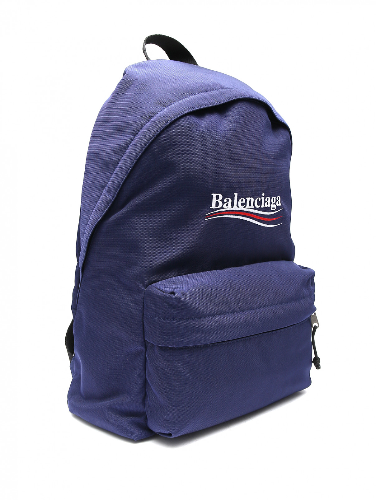 Рюкзак с узором Balenciaga  –  Обтравка1  – Цвет:  Синий