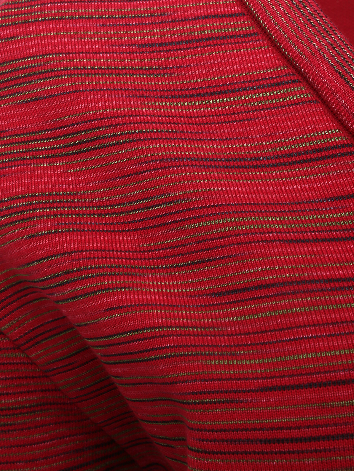 Джемпер с узором "полоска" M Missoni  –  Деталь  – Цвет:  Красный