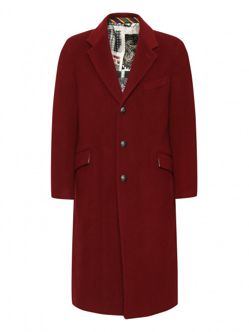 Пальто из шерсти смешанной с кашемиром  - Общий вид
