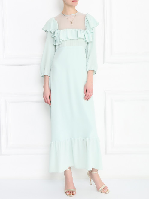 Колье из металла с жемчугом Look&Took - МодельОбщийВид