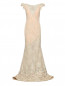 Платье-макси с вышивкой бисером Tony Ward  –  Общий вид